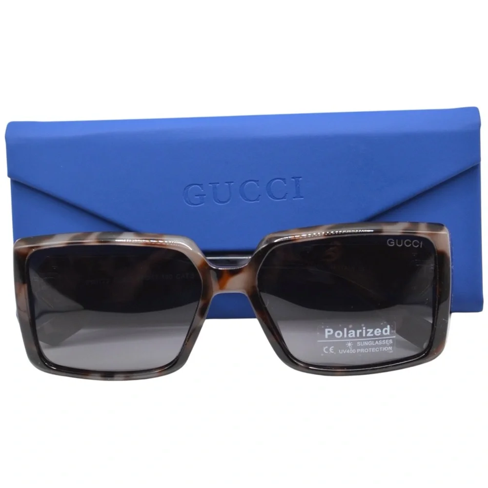 GUCCI Women’s Sunglasses | Polarized UV400 | Tortoise Pink | New - Picture 5 of 13